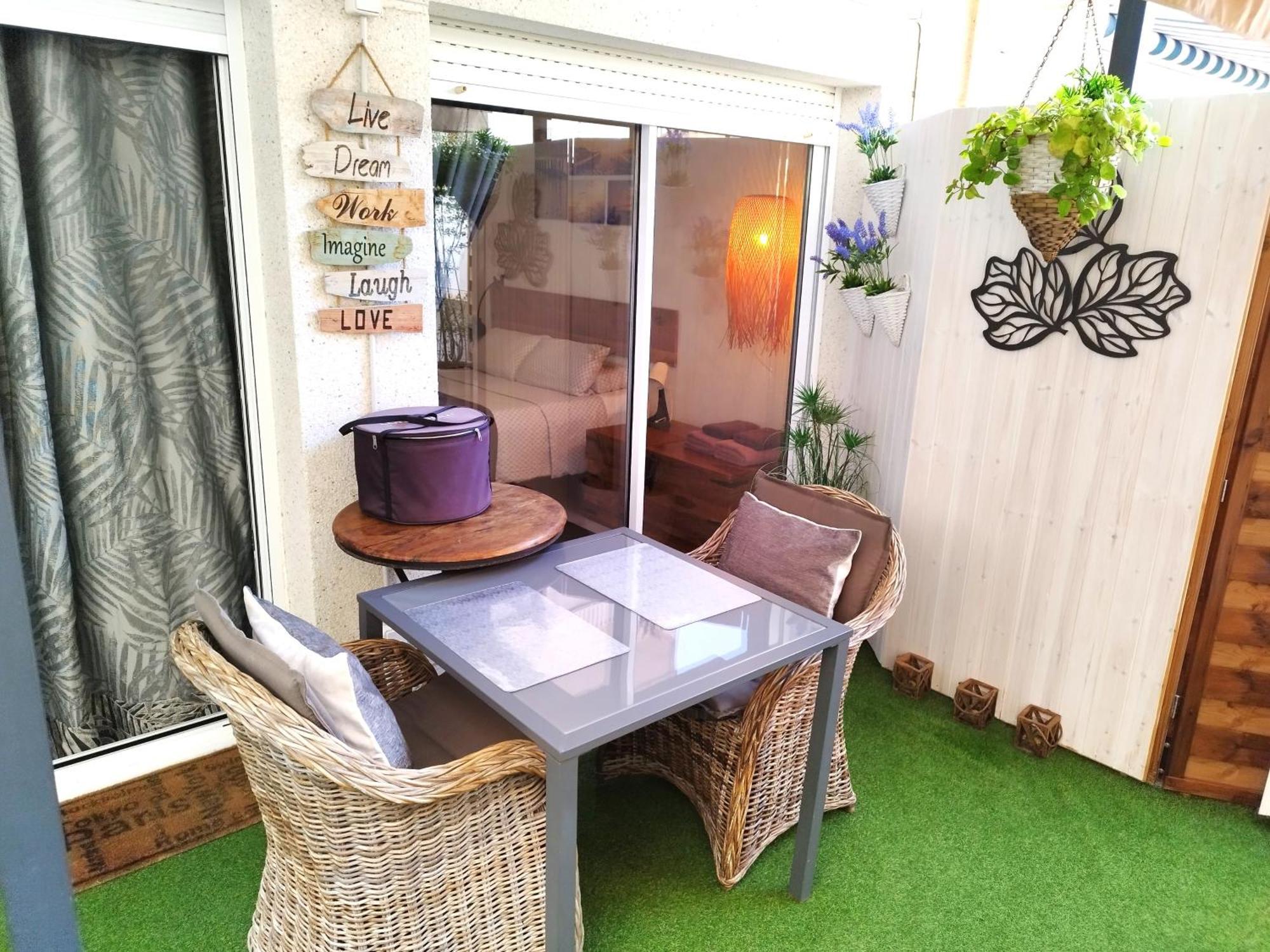 Apartment Big Privat Terrace Calafell Beach Free Parking ภายนอก รูปภาพ
